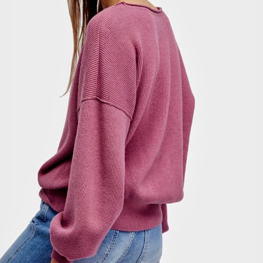 Free People Shadow Crew Sweater - Picture 2 of 8